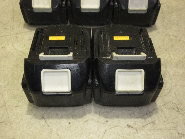 ▲▽9239　１円スタート　マキタ　純正品　電動工具用　Li-ion　リチウムイオン　バッテリ 電池　18V6Ah　BL1860B　５個セット△▼_7