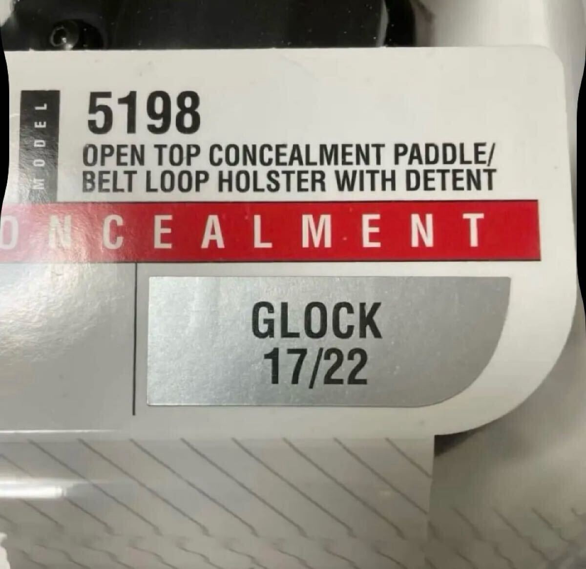 SAFARILAND 東京マルイ グロック17Gen5MOS対応オープントップパドル＆ベルトループ ホルスター_4