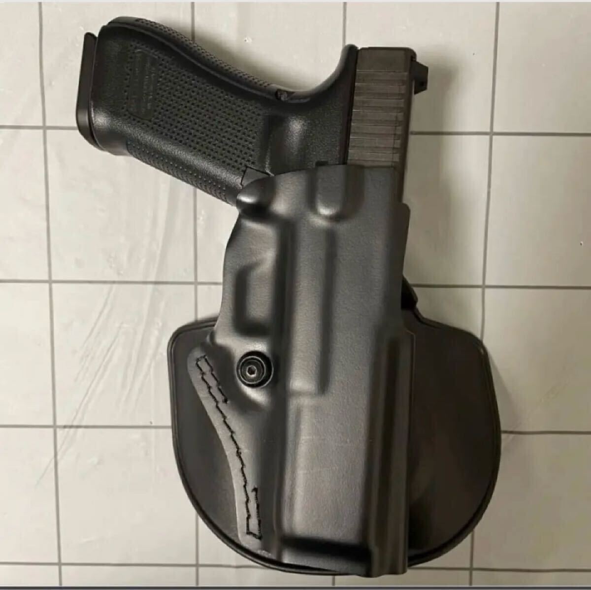 SAFARILAND 東京マルイ グロック17Gen5MOS対応オープントップパドル＆ベルトループ ホルスター_6