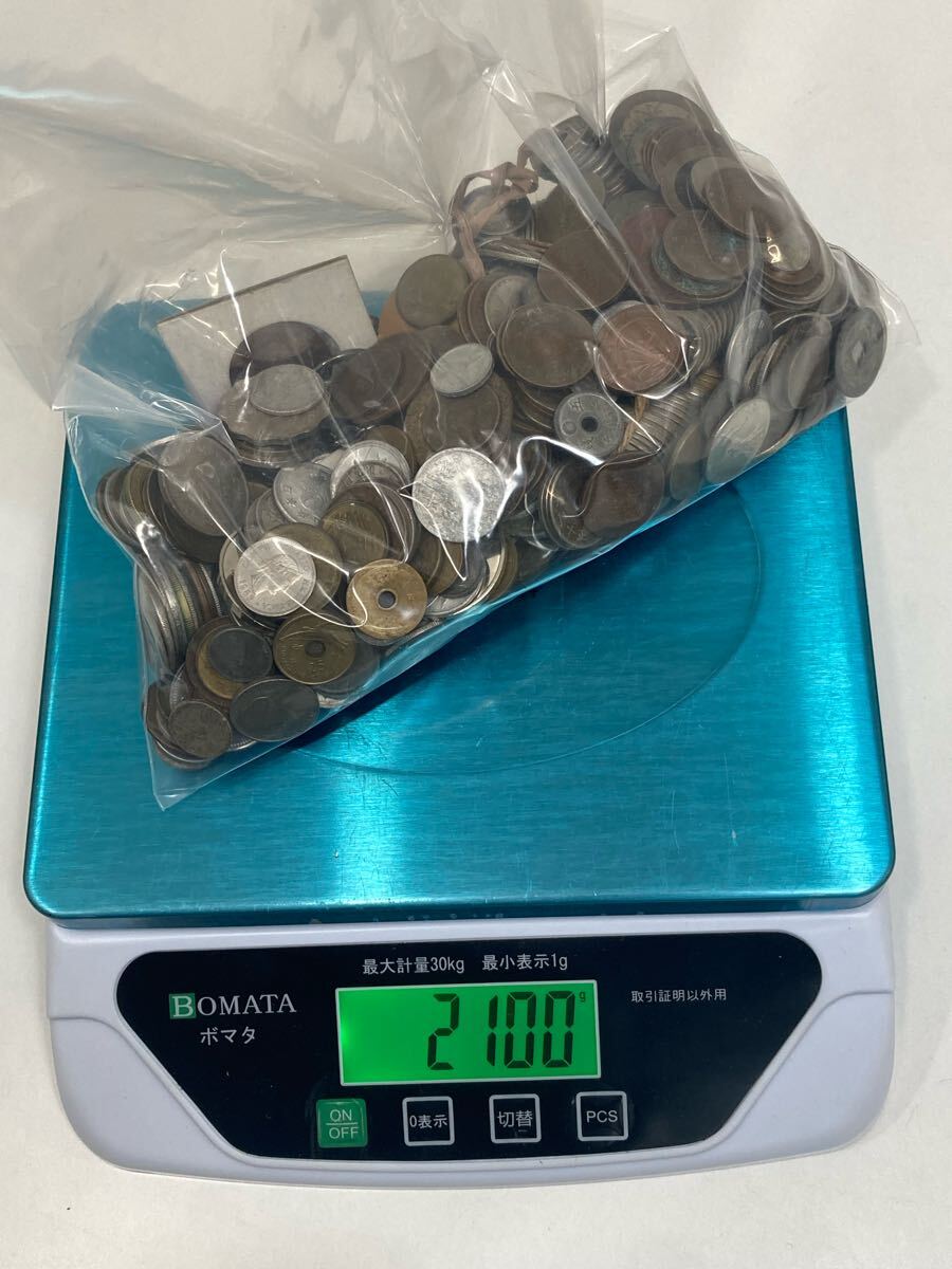 【1円スタート】古銭 硬貨 紙幣　 日本　外国　約2kg_7