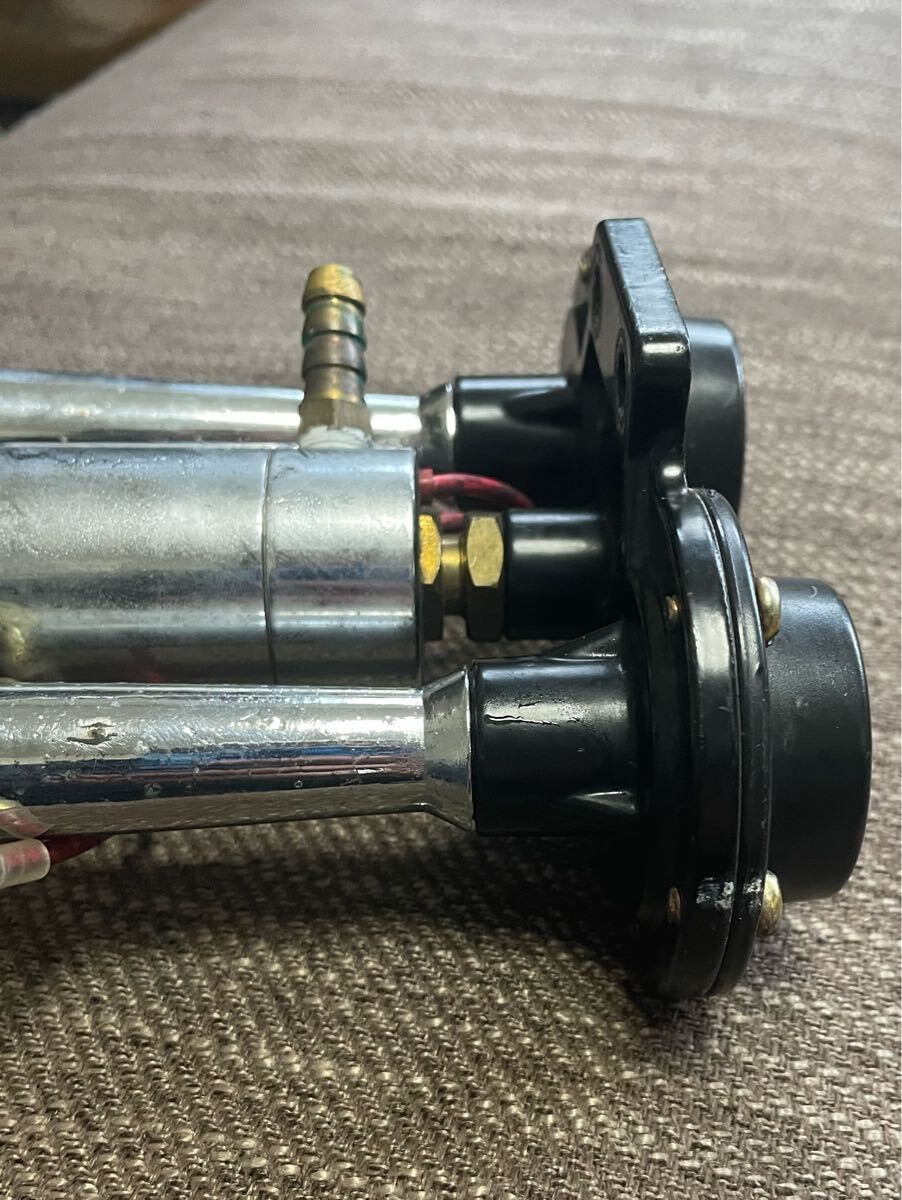 ジェットイノウエ ミニヤンキーホーン 12Vマグネットスイッチ付き 動作確認済み 軽トラ デコトラ 旧車 JETイノウエ_3