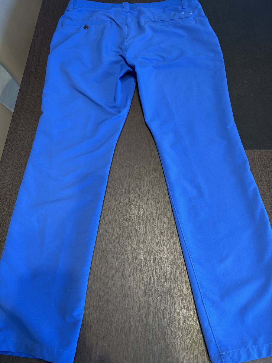 ゴルフウェア　パンツ　アンダーアーマー　ブルー_2