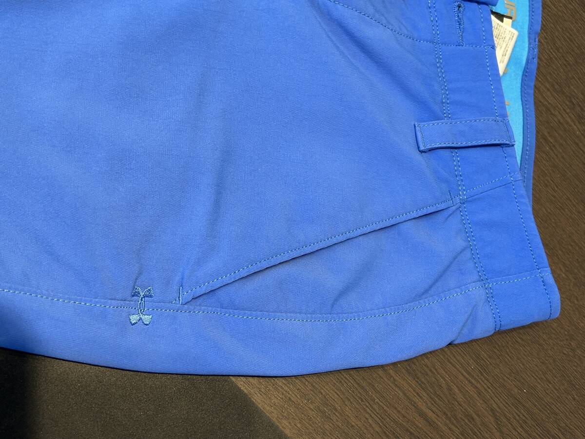 ゴルフウェア　パンツ　アンダーアーマー　ブルー_4