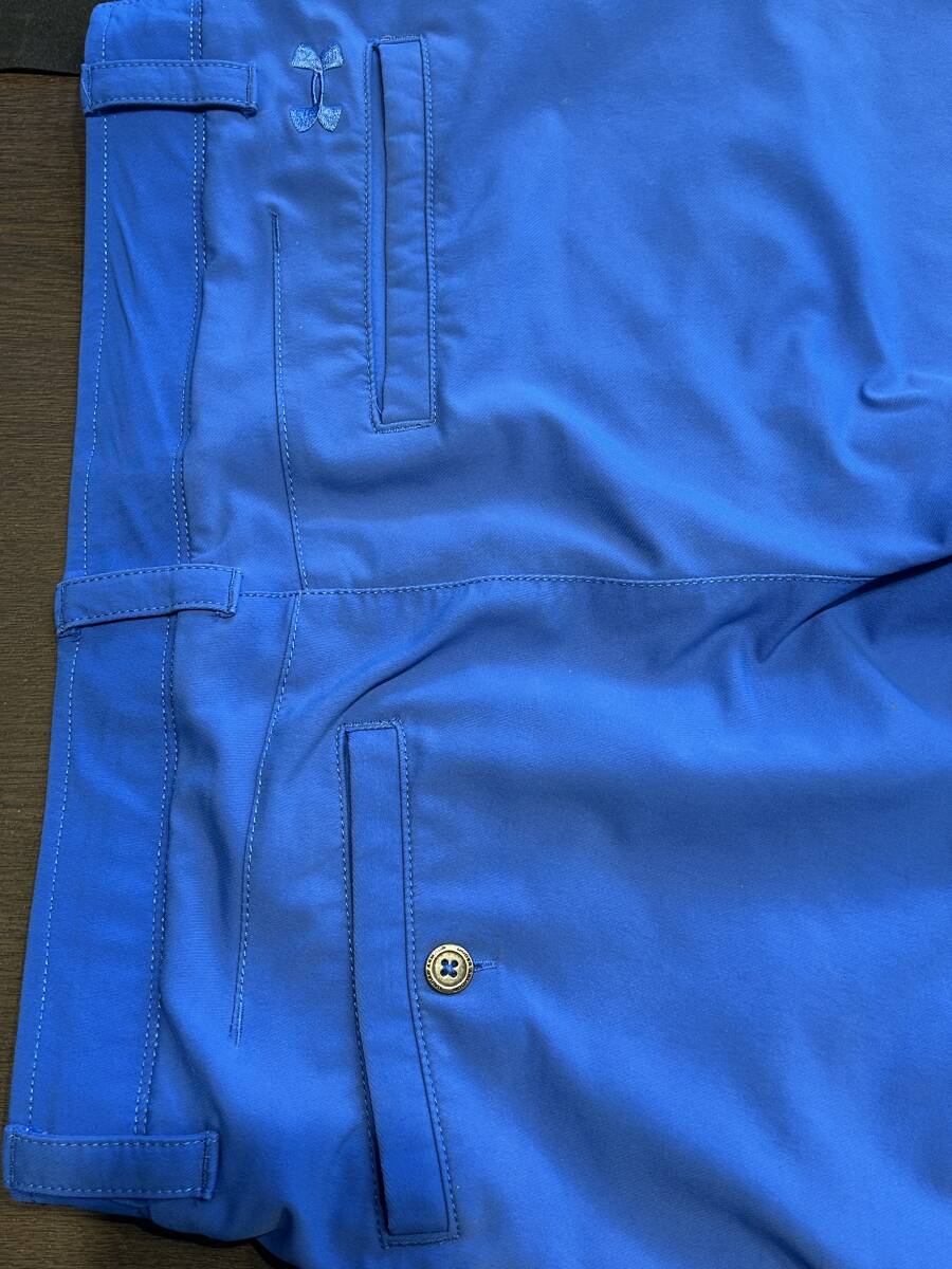 ゴルフウェア　パンツ　アンダーアーマー　ブルー_5