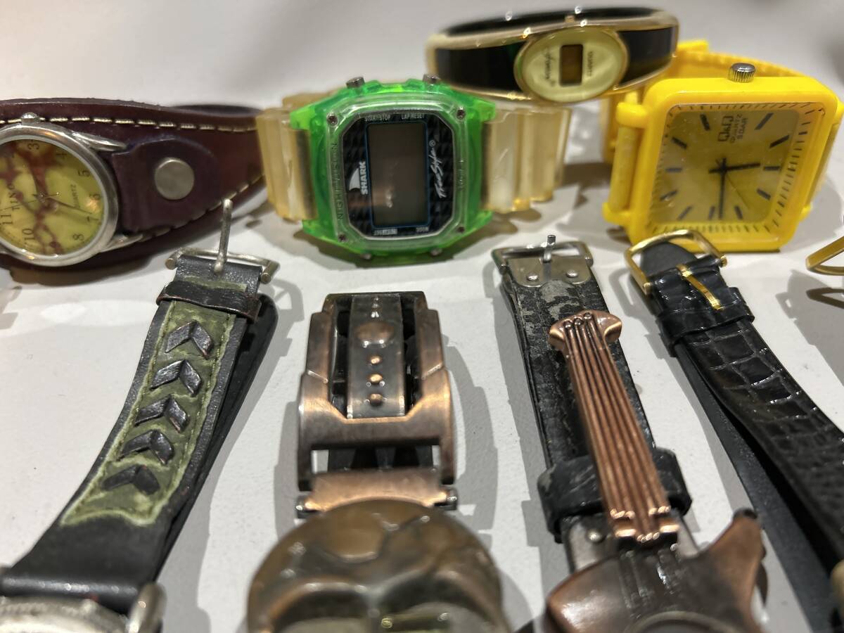 腕時計　色々まとめて　ガイコツ　エレキギター　プレイボーイ　ジャンク_5