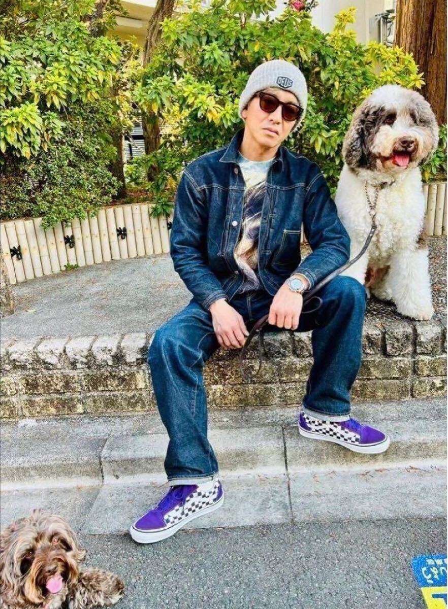 [本日まで] 木村拓哉 VANS × supreme スニーカー 新品 キムタク着 VANS Supreme バンズ シュプリーム スワロフスキー