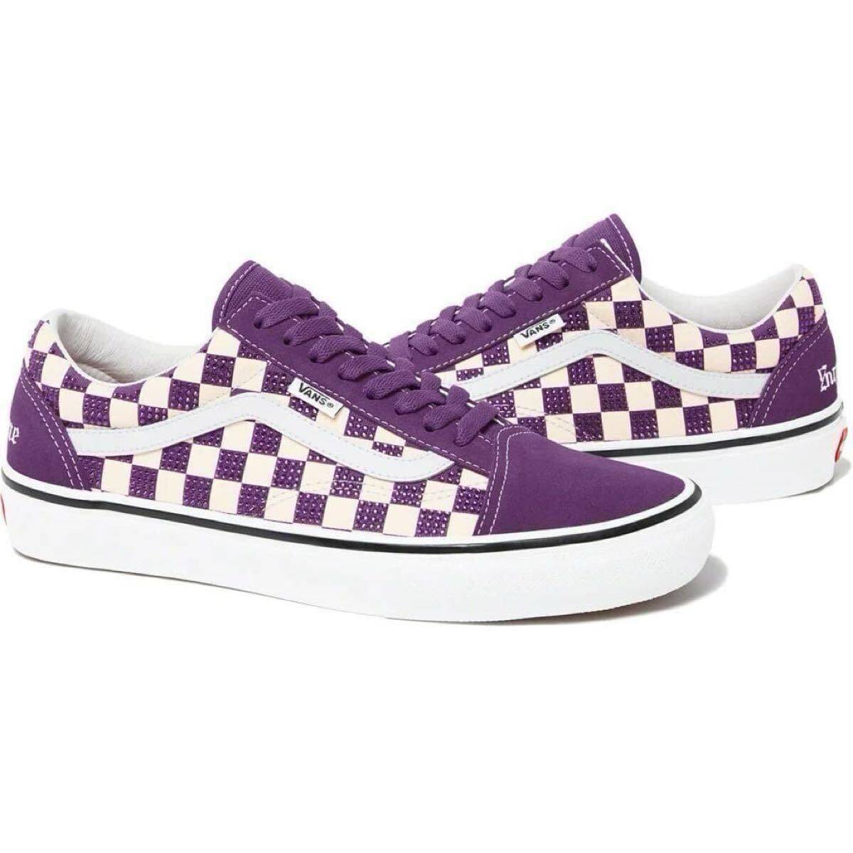 新品 キムタク着 VANS Supreme バンズ シュプリーム スワロフスキー