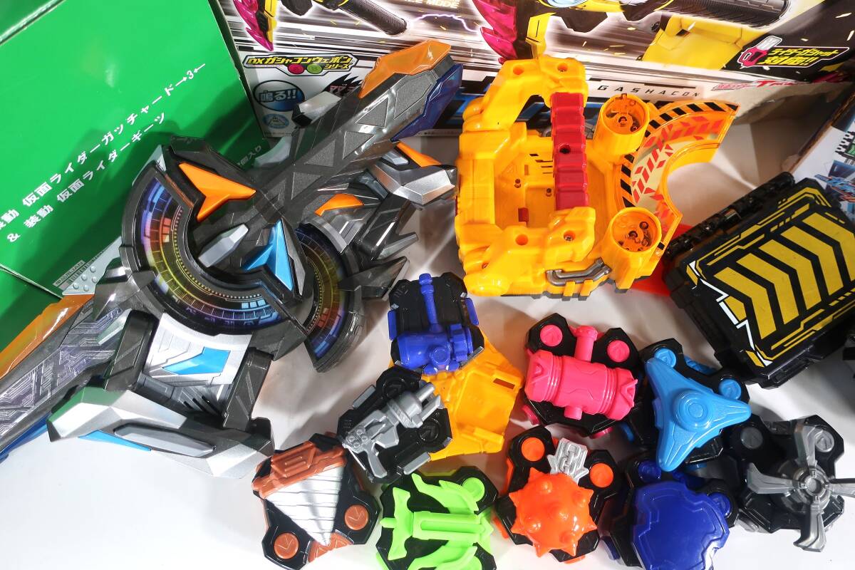 3378 ジャンク 仮面ライダー おもちゃ まとめ ゼロワン リバイス ギーツ ガッチャード ビルド ドライブ レイズバックル バイスタンプ 装動_5
