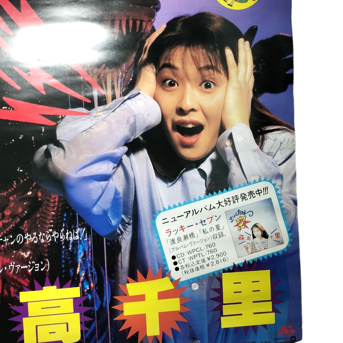 森高千里 ポスター B2ポスター 5枚まとめ 広告 ハエ男 宣伝(ポスター