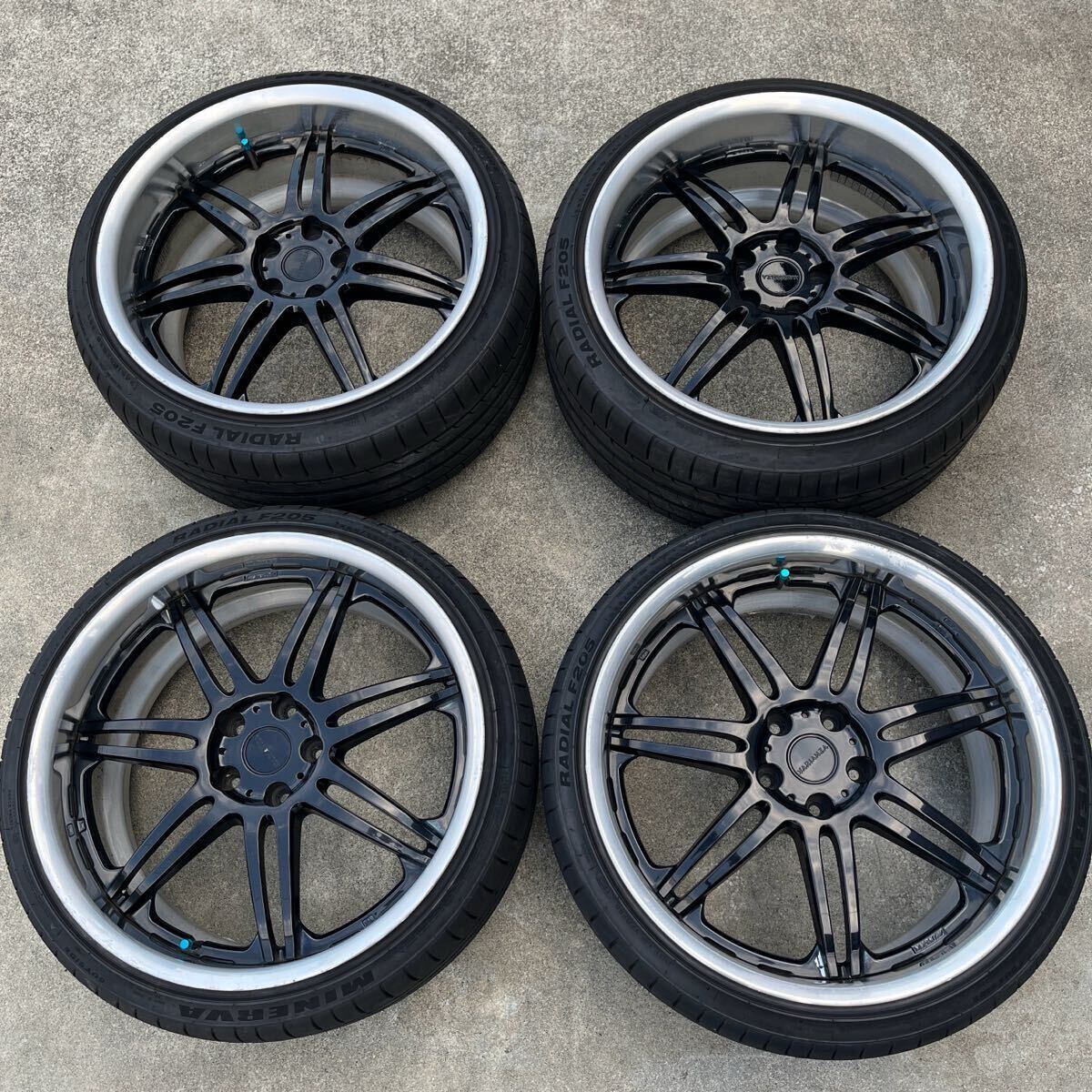 WORK VARIANZA T1S 20インチ タイヤ付き 4本セット(ラジアルタイヤ