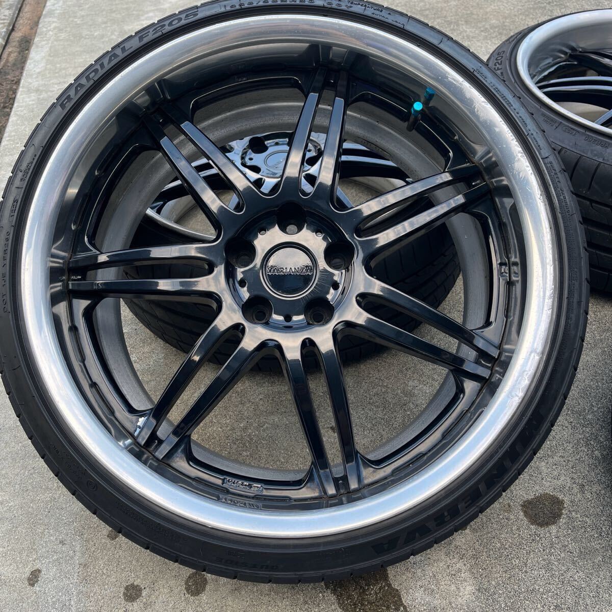 希少work varianza 20インチ WORK VARIANZA T1S 20インチ タイヤ付き 4本セット(ラジアルタイヤ