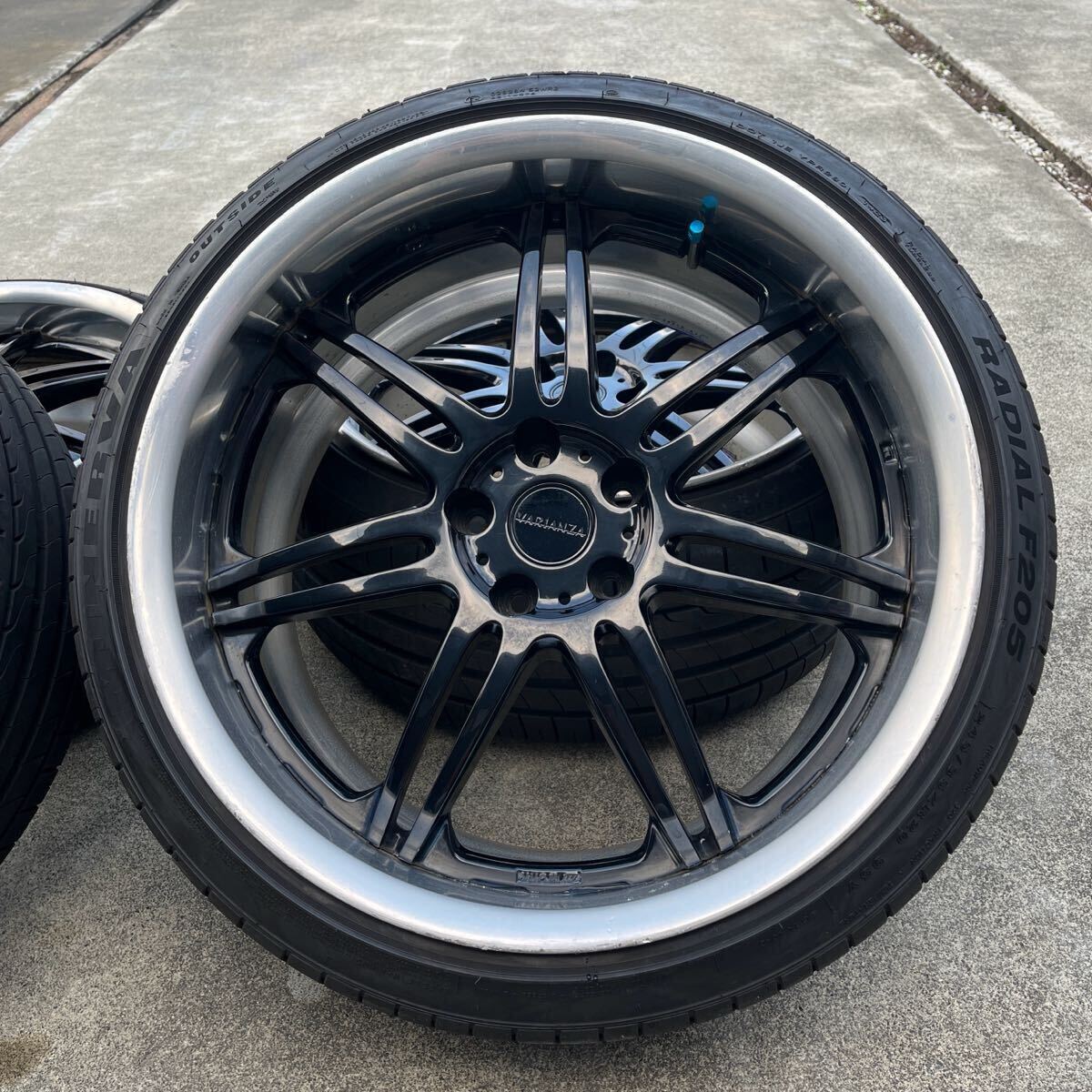 WORK VARIANZA T1S 20インチ タイヤ付き 4本セット(ラジアルタイヤ
