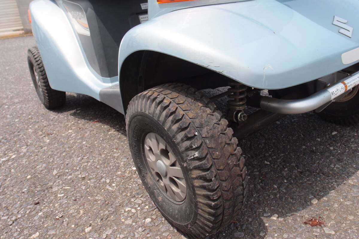 スズキ　セニアカーET4D6　バッテリーあがり動作不明のジャンク品　売り切りです☆彡_2