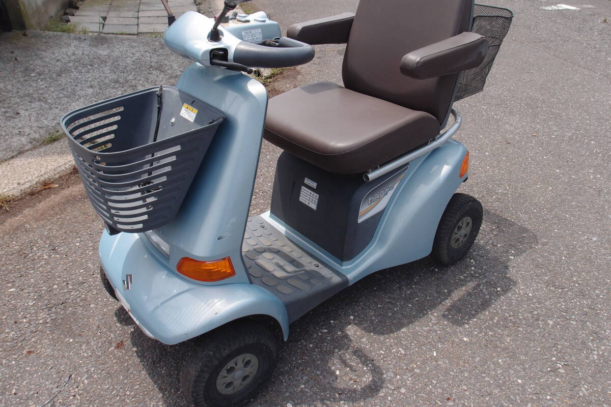 スズキ　セニアカーET4D6　バッテリーあがり動作不明のジャンク品　売り切りです☆彡_3