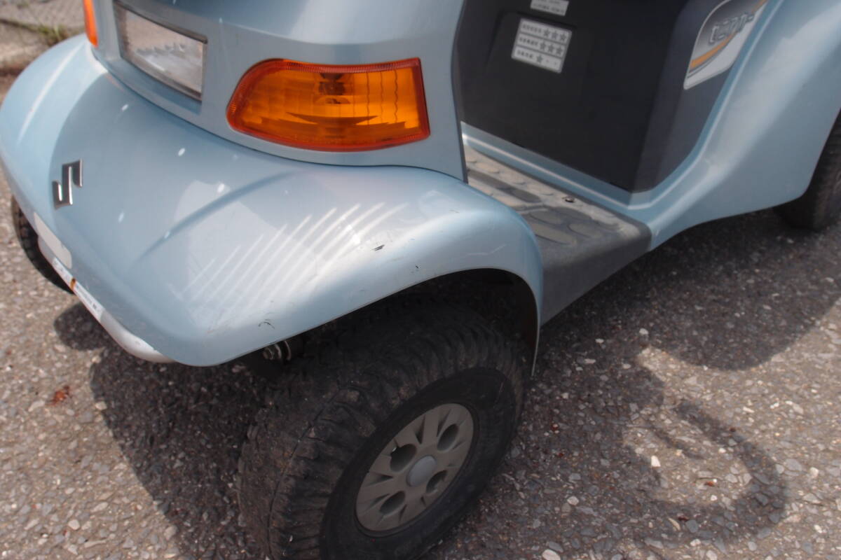 スズキ　セニアカーET4D6　バッテリーあがり動作不明のジャンク品　売り切りです☆彡_4