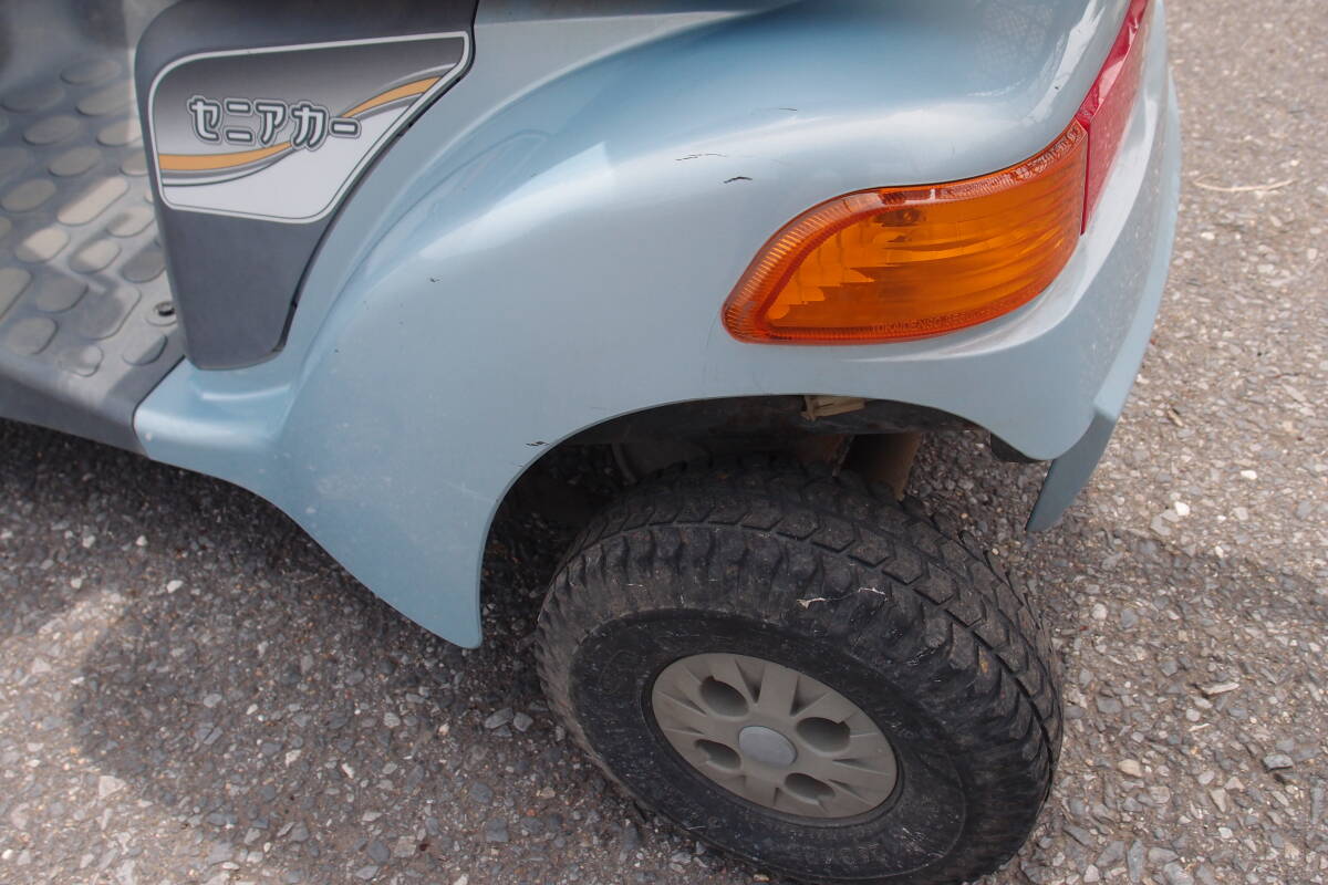 スズキ　セニアカーET4D6　バッテリーあがり動作不明のジャンク品　売り切りです☆彡_6