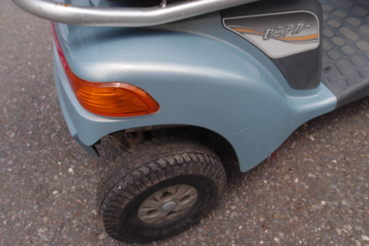 スズキ　セニアカーET4D6　バッテリーあがり動作不明のジャンク品　売り切りです☆彡_7