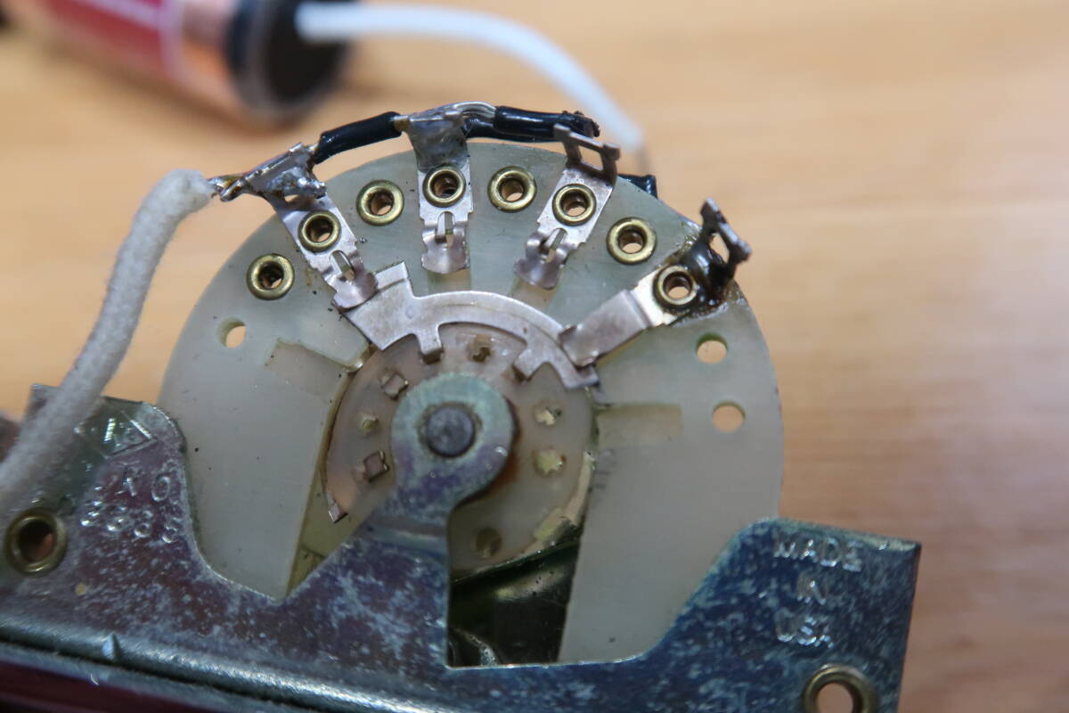 テレキャス配線キット(中古)コンデンサ2個付_5