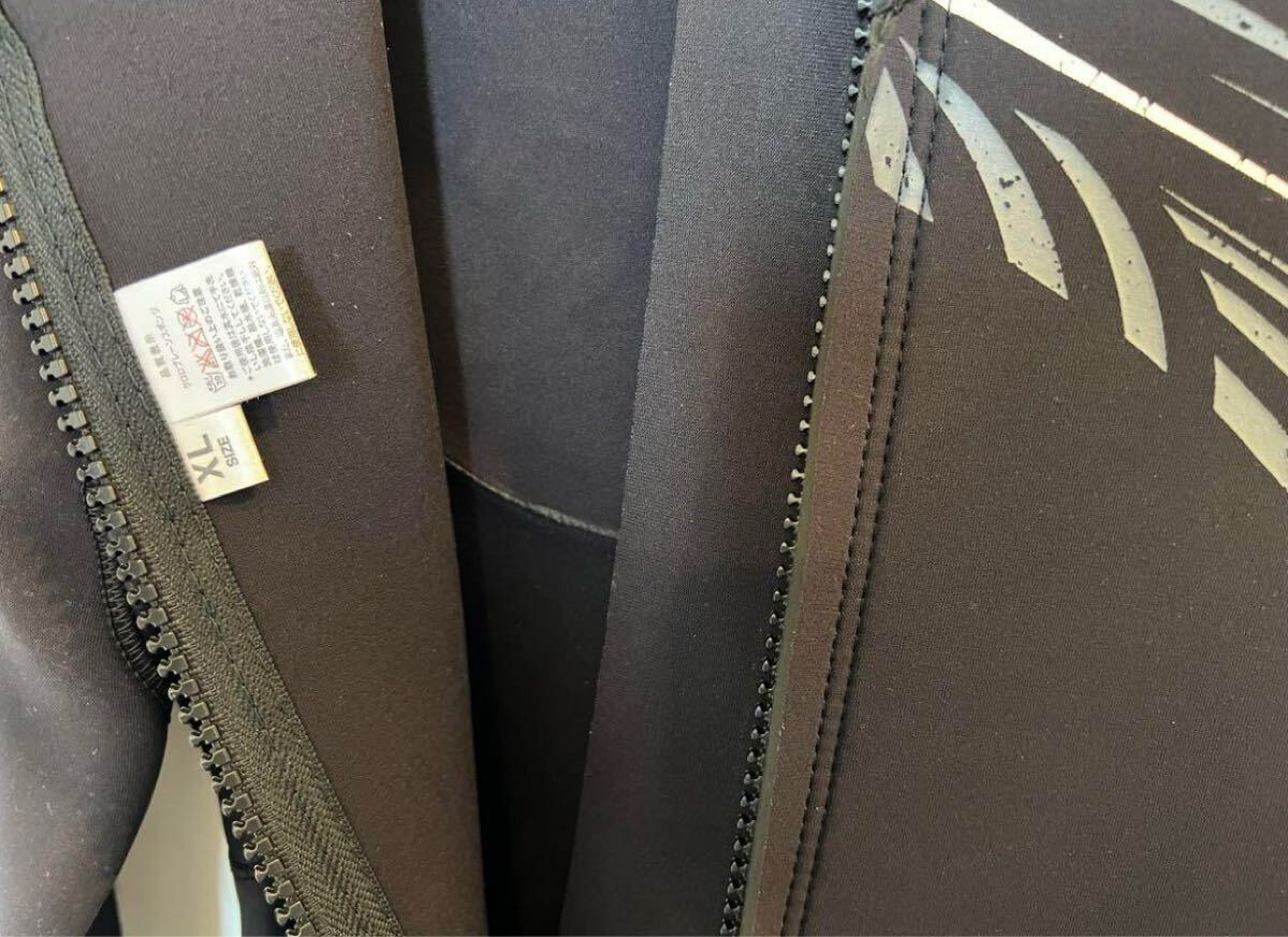 spyderflexスパイダーフレックス　ロンスプ3ミリブラック ウェットスーツ セミドライスーツ サーフィン ウエットスーツ バックジップ_8