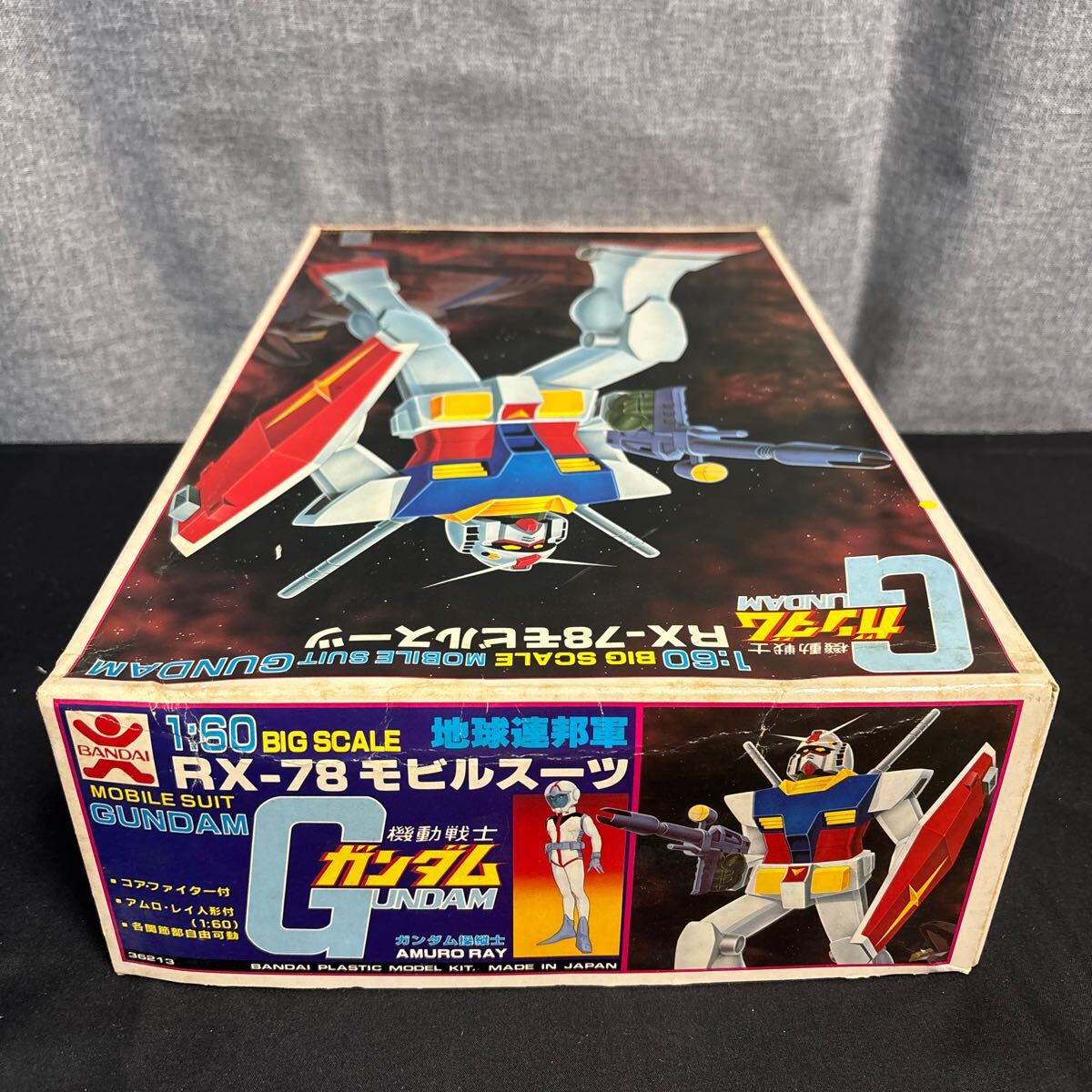 sqro 82年2月製造品 機動戦士ガンダム バンザイマーク ガンプラ 当時物