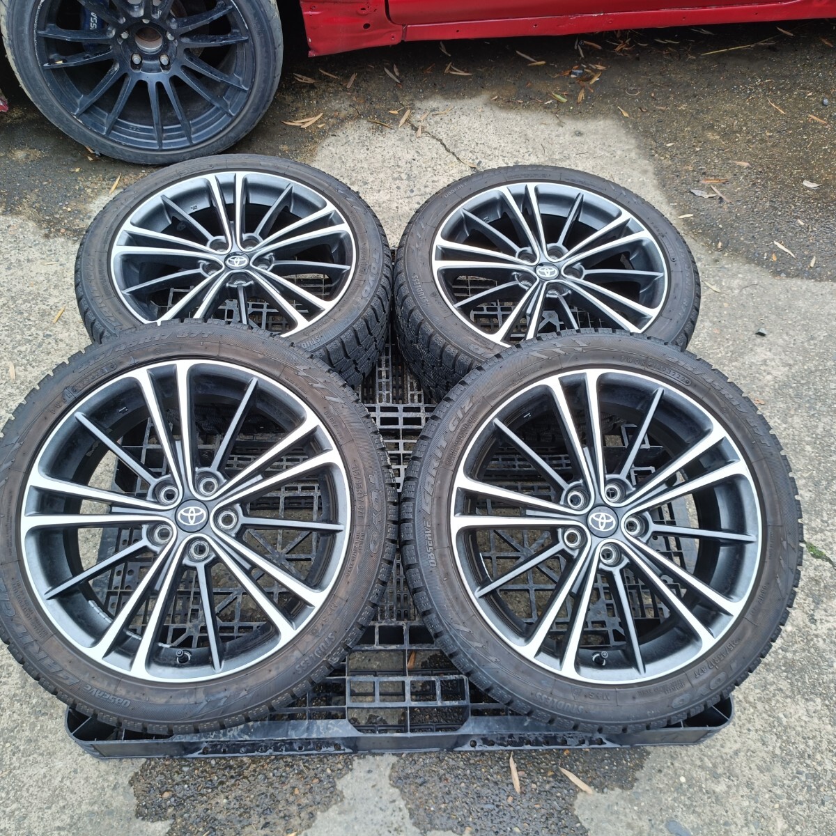 牛】 トヨタ 86 ZN6 BRZ ZC6 前期 純正 ホイール 17インチ 7J +48