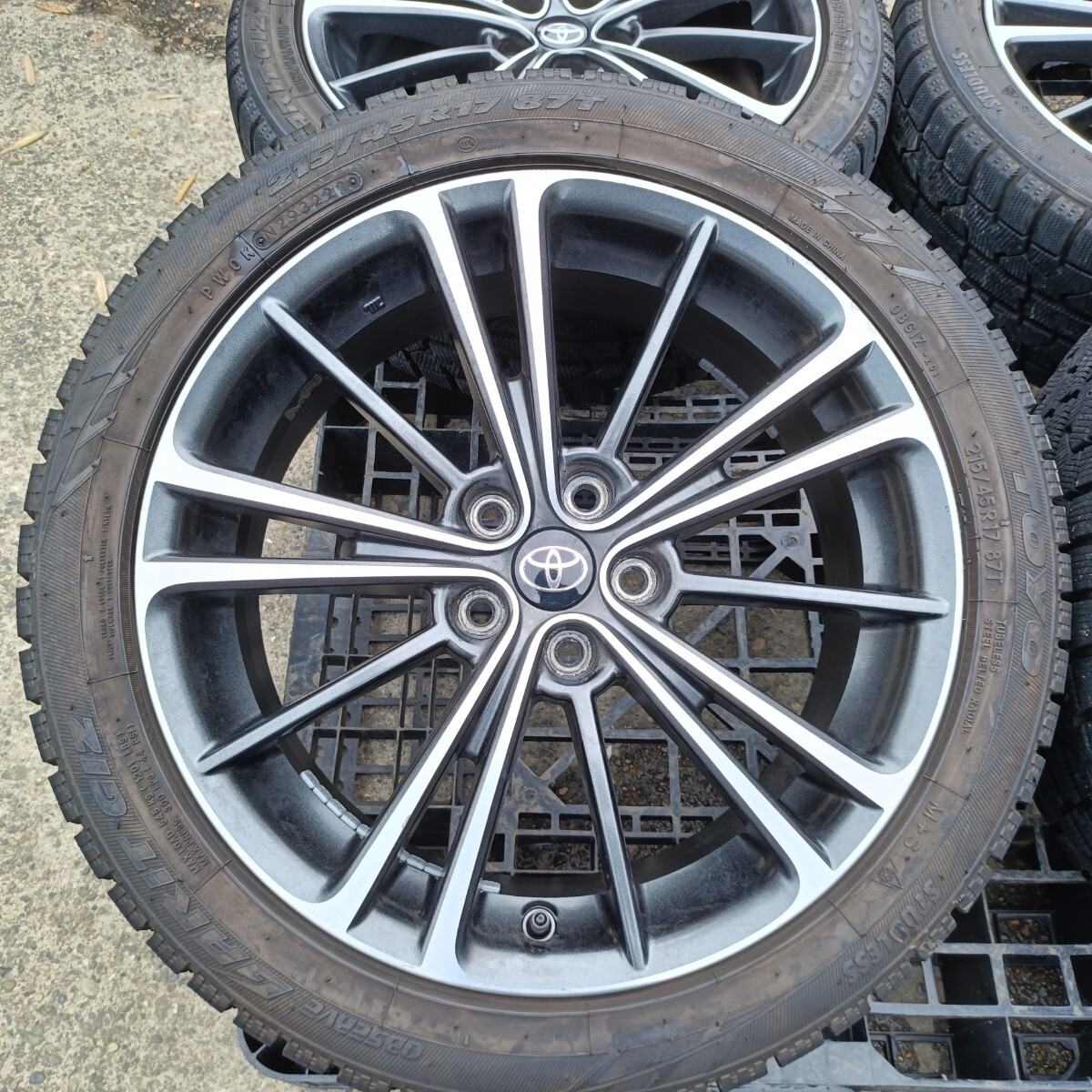 牛】 トヨタ 86 ZN6 BRZ ZC6 前期 純正 ホイール 17インチ 7J +48