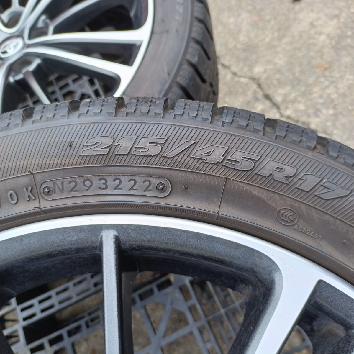 牛】 トヨタ 86 ZN6 BRZ ZC6 前期 純正 ホイール 17インチ 7J +48