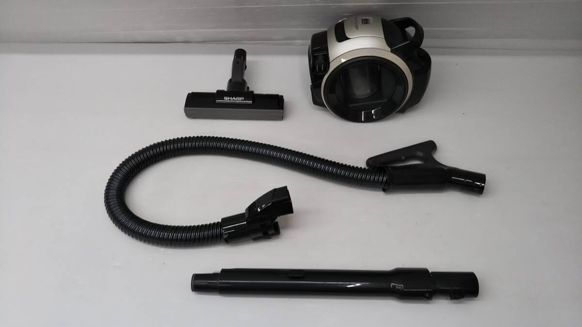 ◇SHARP／EC-MS330／遠心分離サイクロン掃除機／通電確認済／動作確認