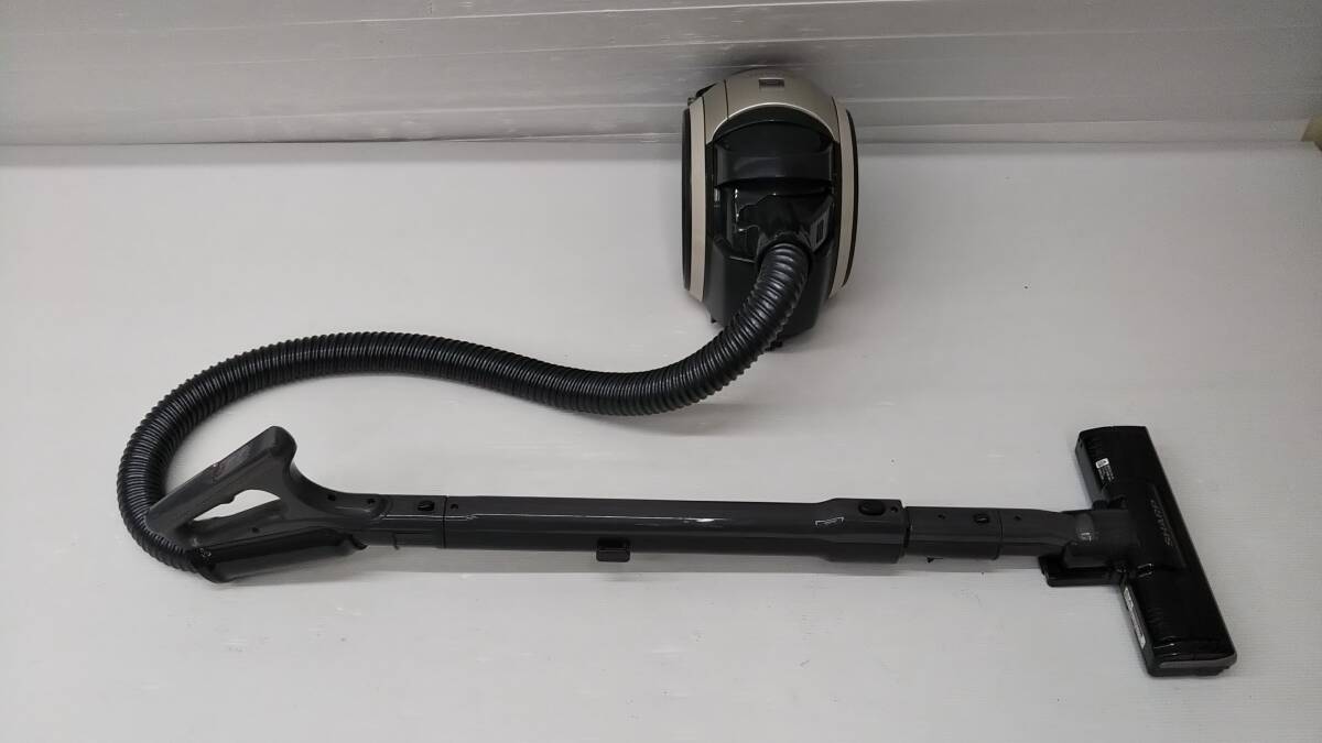 ◇SHARP／EC-MS330／遠心分離サイクロン掃除機／通電確認済／動作確認
