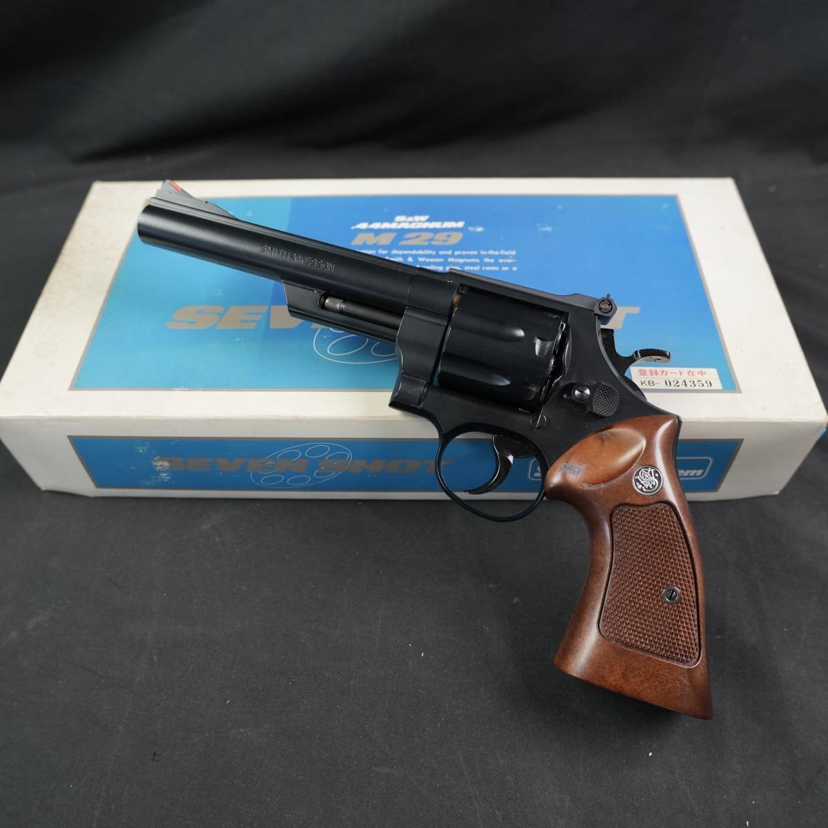 コクサイ S&W M29 44 マグナム ガスガン セブンショット #S-20434