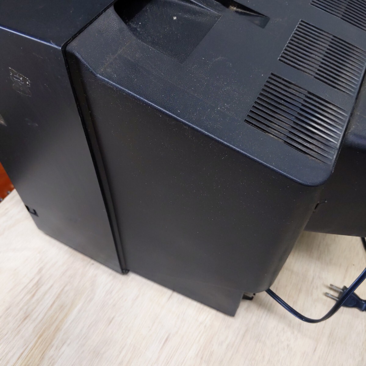 ナショナル ブラウン管テレビ TH-14G1 ビデオ端子 21ピン端子 RGB