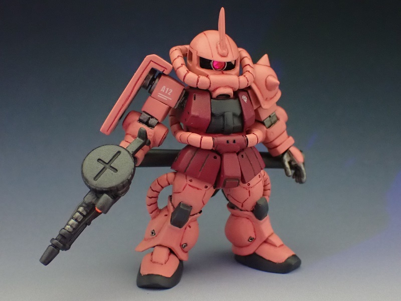 FW GUNDAM CONVERGE ガンダムコンバージ MS-06S シャア専用ザクⅡ 改造