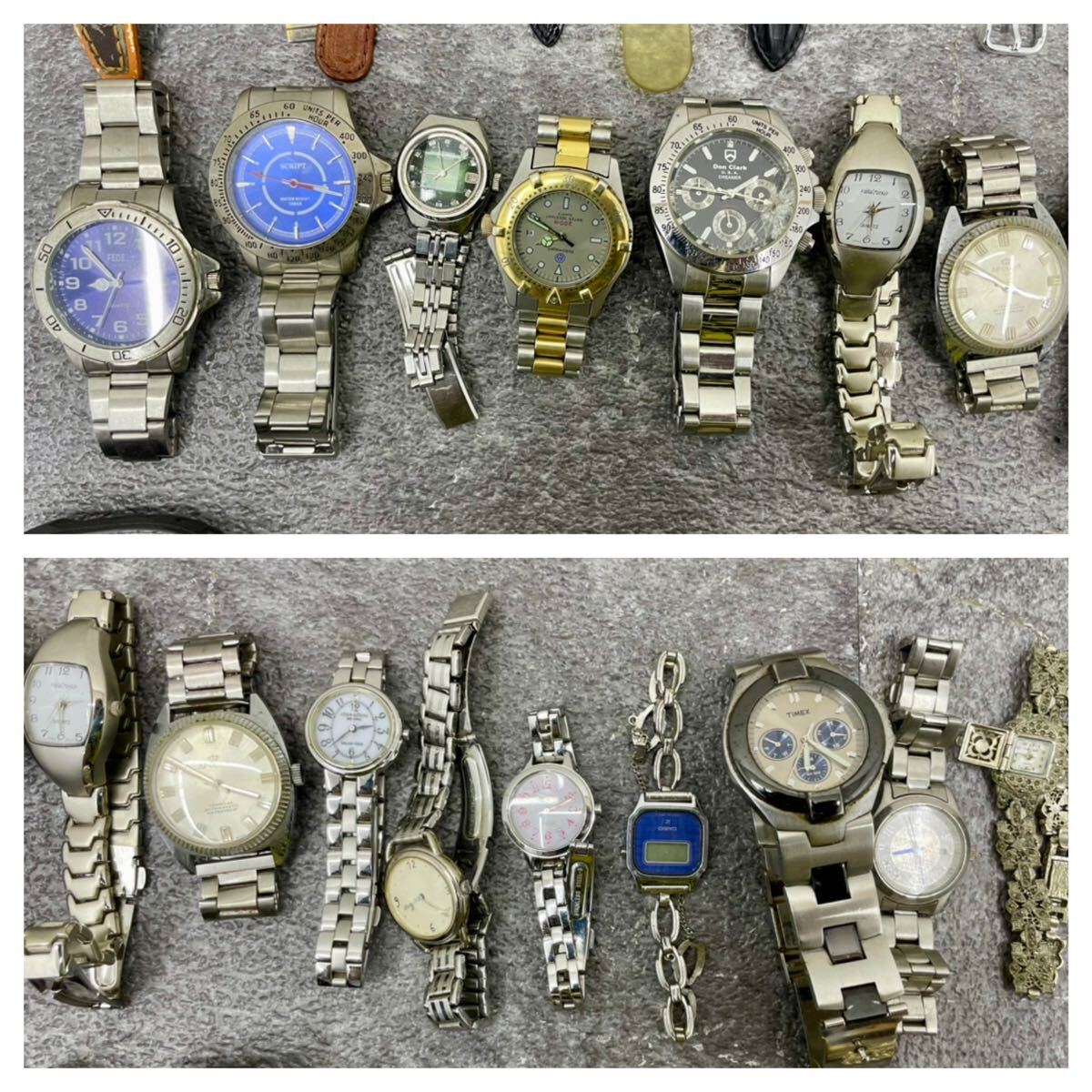 1円〜ジャンク□腕時計 まとめ 大量 約3.2kg 懐中時計 NIXON CASIO