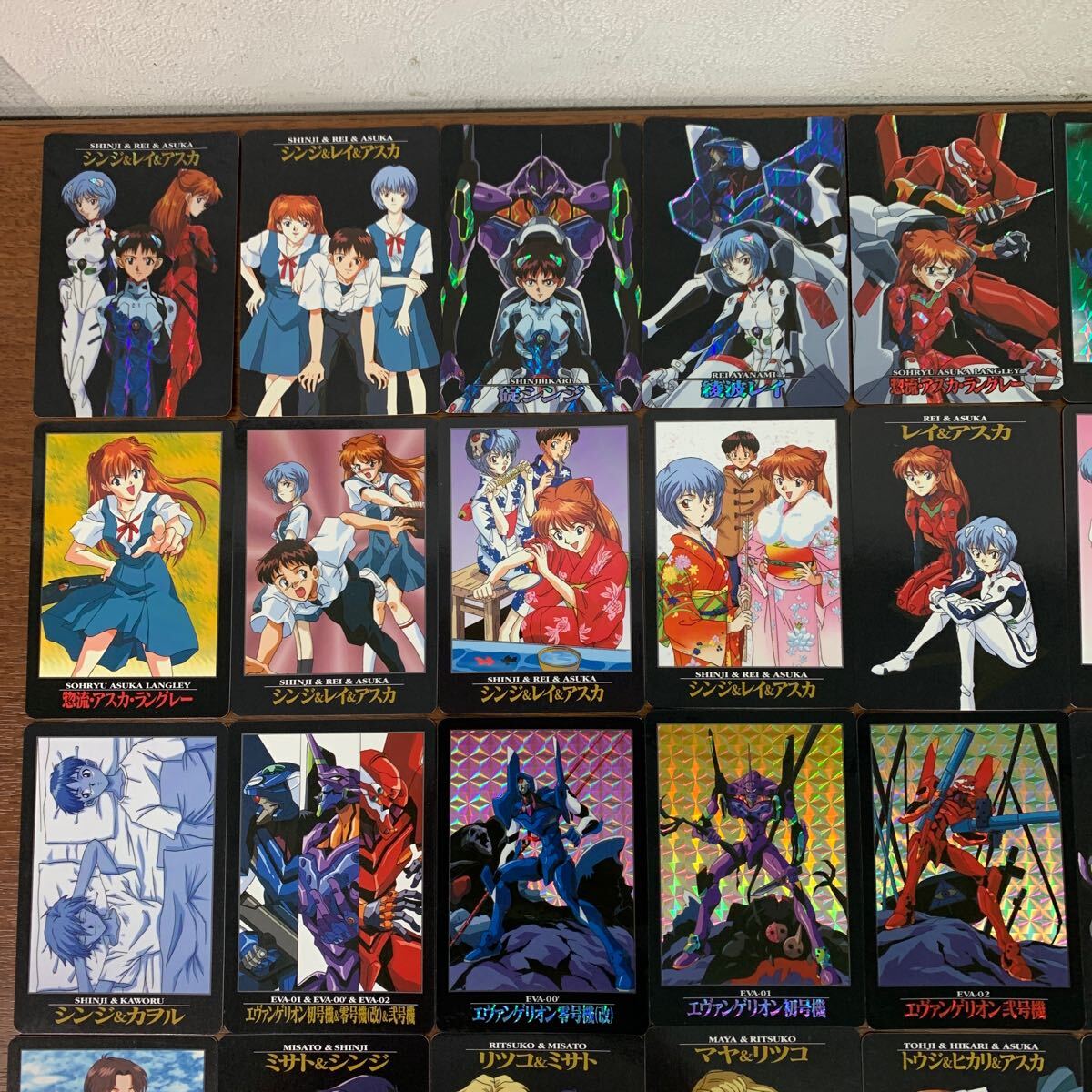 セガ バンダイ 新世紀エヴァンゲリオン カードダス 全108種 フルコンプ