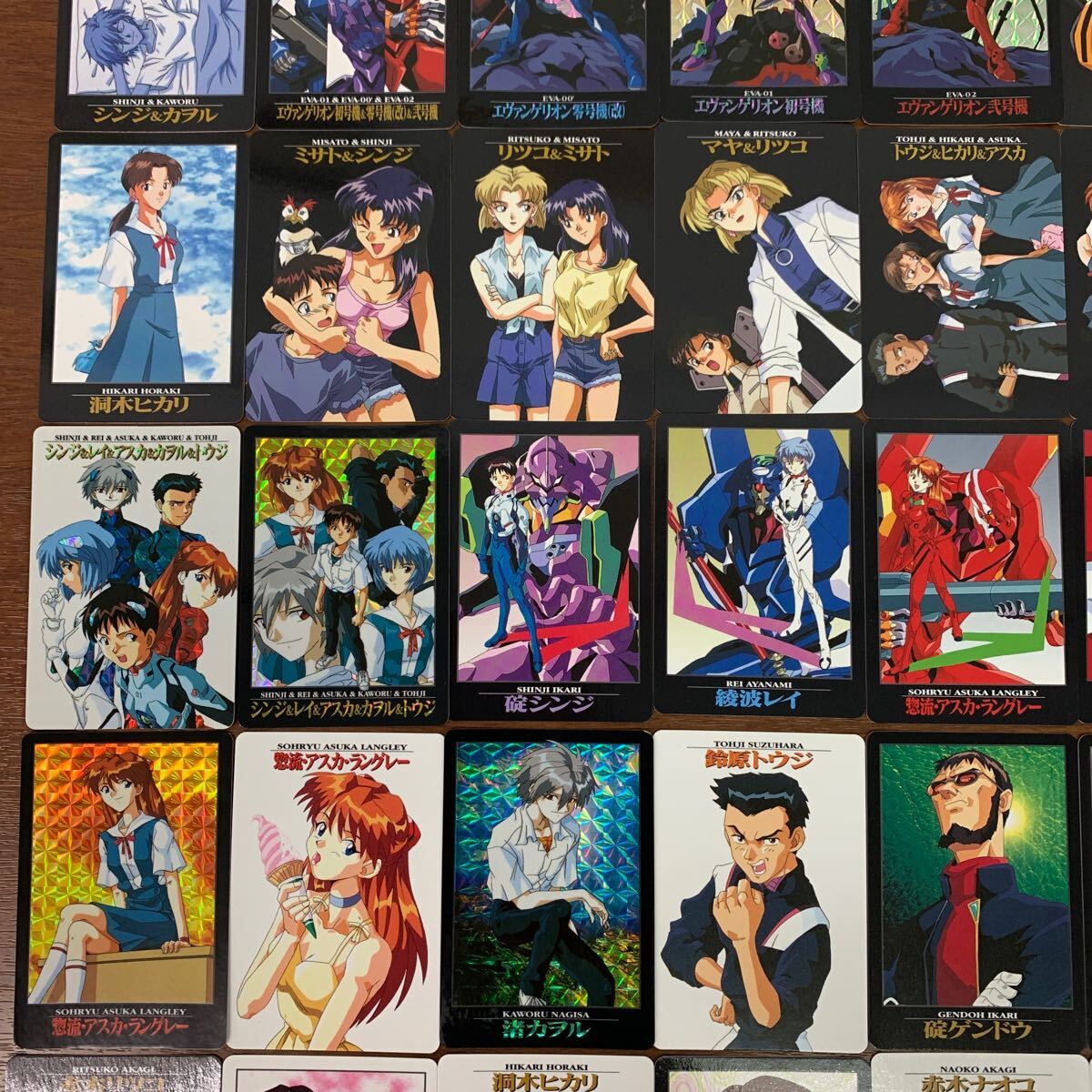 セガ バンダイ 新世紀エヴァンゲリオン カードダス 全108種 フルコンプ
