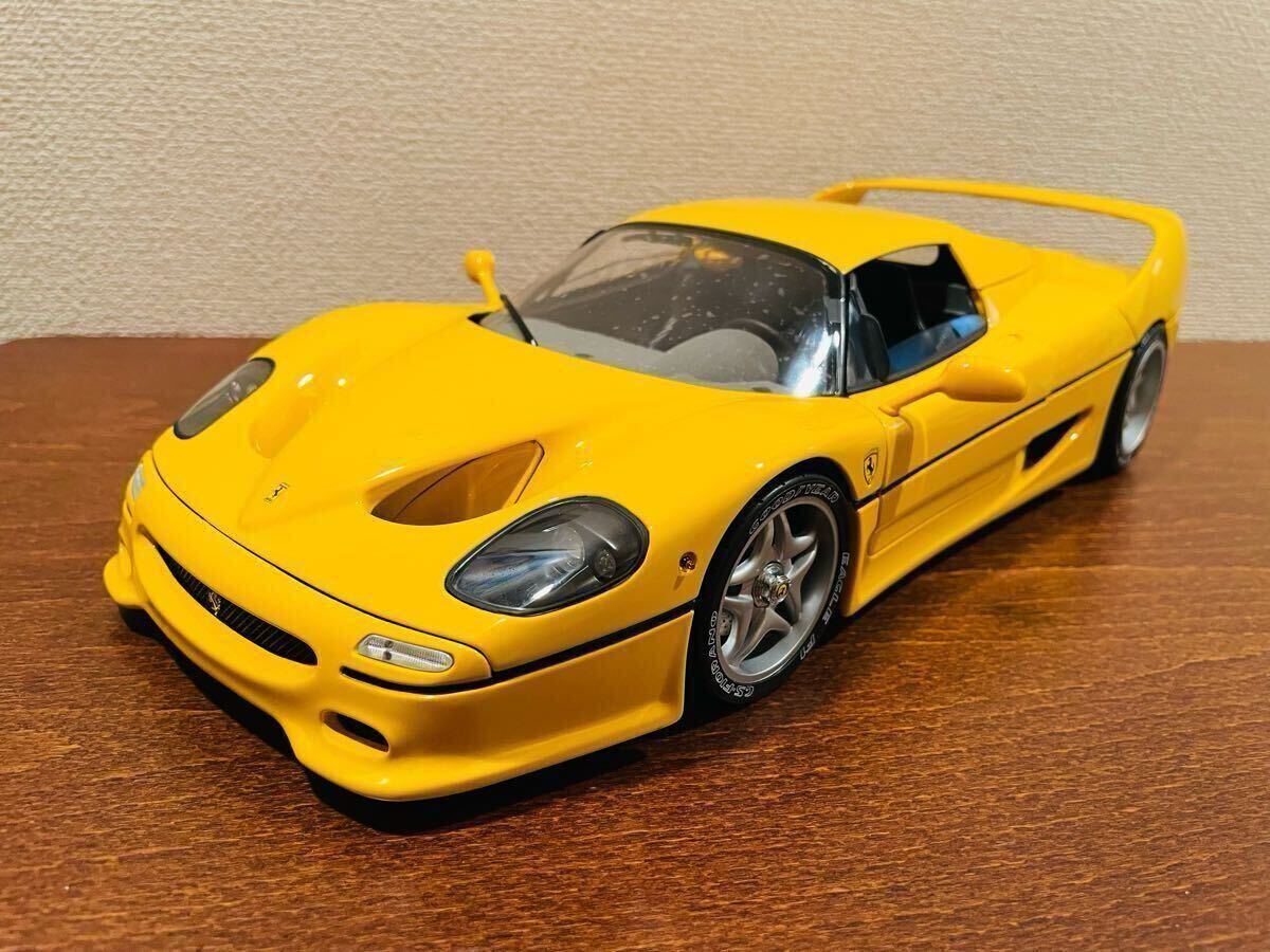 1/12 タミヤ フェラーリF50 yellow 中古品 TAMIYA Ferrari (田宮模型