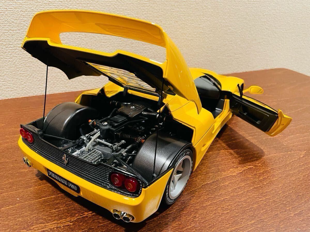 1/12 タミヤ フェラーリF50 yellow 中古品 TAMIYA Ferrari (田宮模型