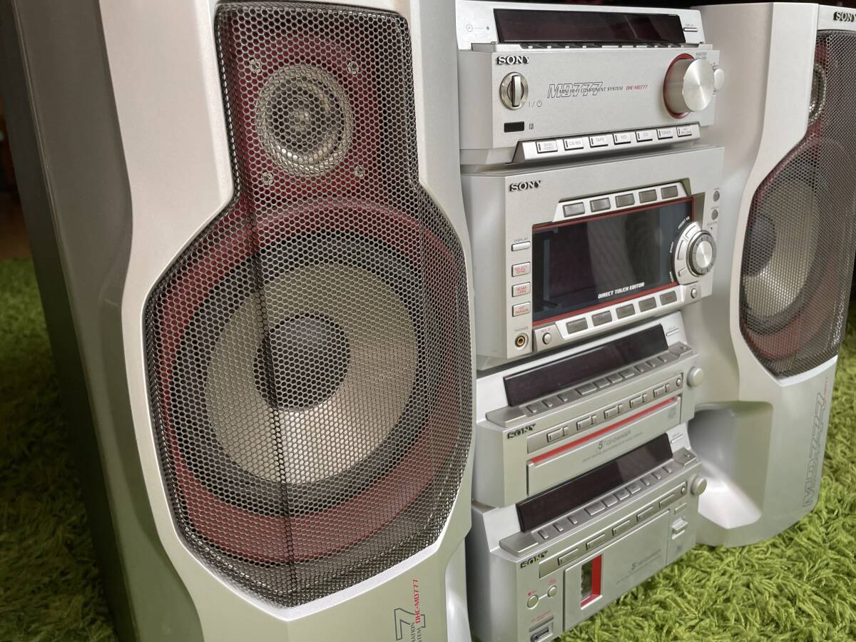 SONY/ソニー ハイファイコンポーネントシステム MDピクシー DHC-MD777