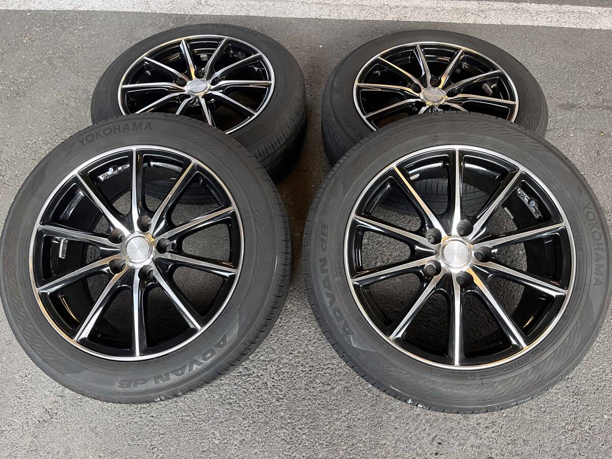 ヨコハマ ADVAN dB V552 195/60R17 ブリジストン ECO FORME CRS15