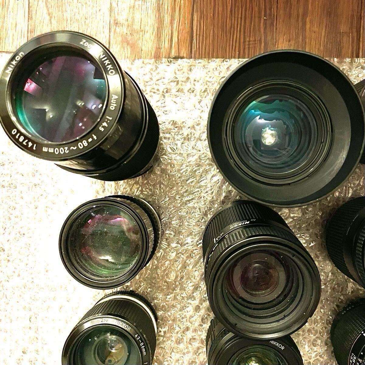 16点★1円〜1円スタート ニコン Nikon Fマウント f2.8 f3.5 AFレンズほか 広角 標準 望遠 ズーム 単焦点 ジャンク大量セット まとめて放出_2