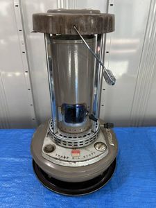 1円スタート【希少価値品】レトロストーブ　シャープ石油ストーブ SHARP OIL STOVE ブル