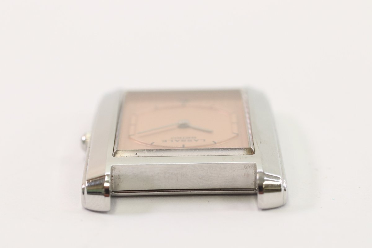 SEIKO セイコー LASSALE ラサール 5E20-5B60 クォーツ スクエア 腕時計