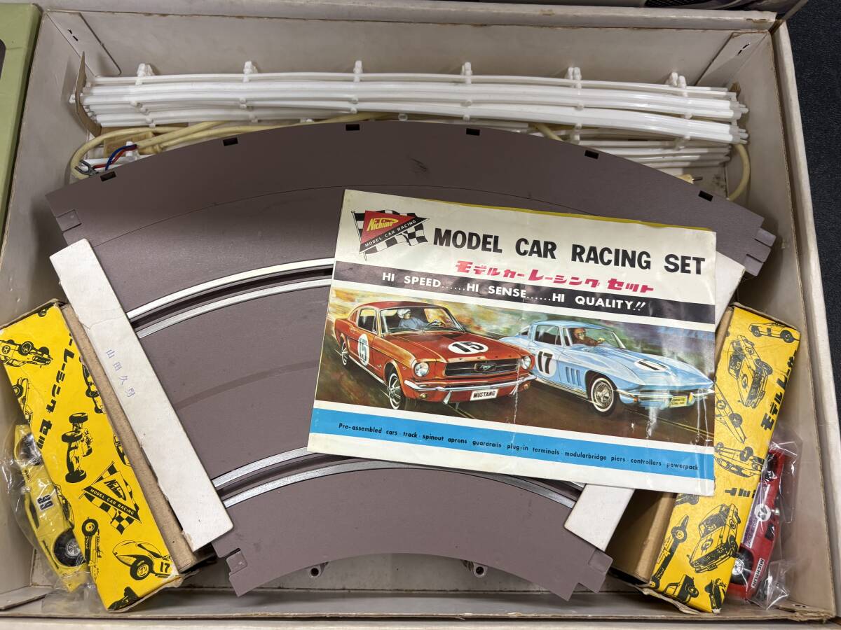 昭和レトロ玩具 Nichimo MODEL CAR RACINGSET ニチモ 1/24 1/32 ホーム