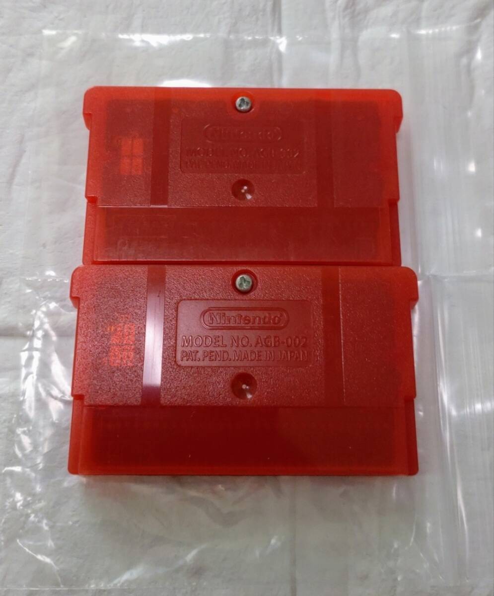 ◆【ソフトのみ】GBA ゲームボーイアドバンス ポケットモンスター ファイアレッド 2点セット_2