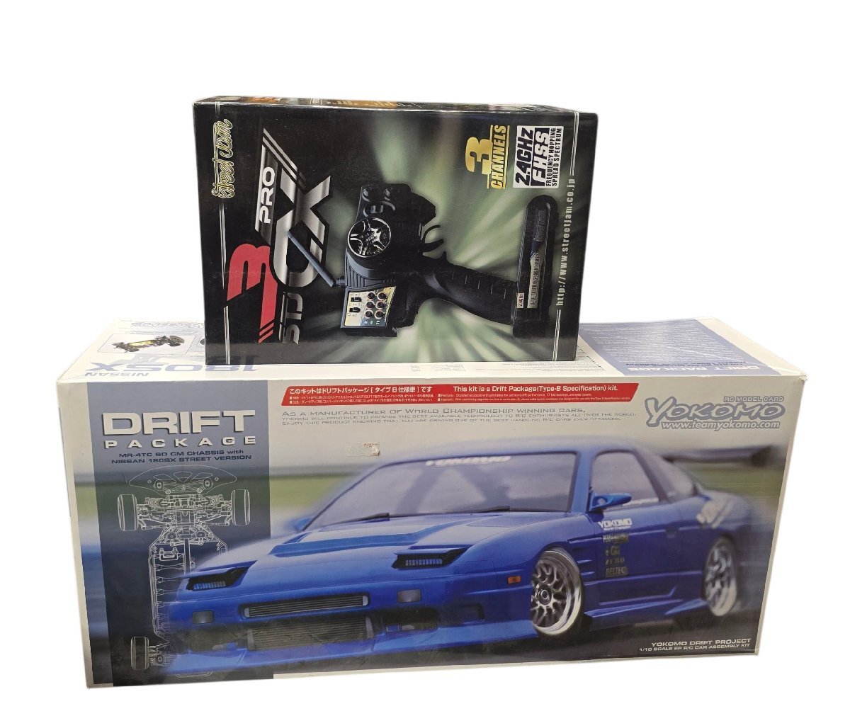 ヨコモ　180ＳＸ ボディ　電飾付　ドリフト ヨコモ 1/10 ドリフトパッケージ 180SX ボディは未制作 プロポ