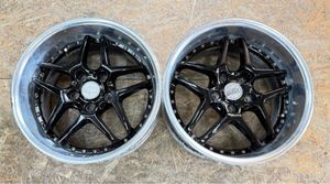 【超希少！】絶版 BLITZ ブリッツ BRW03 17インチ 9J ＋38 5H 5穴 PCD114.3 深リム ホイ