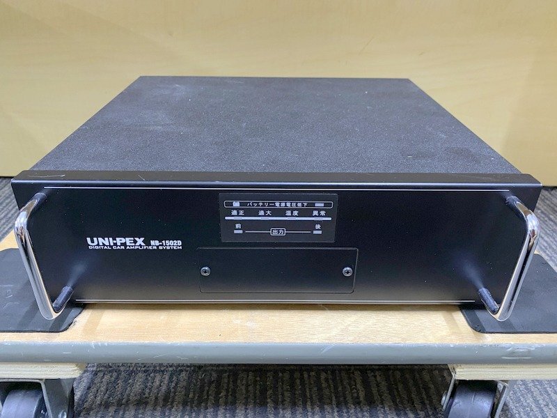 動作未確認】UNI-PEX NB-1502D 車載用電力アンプ ユニペックス 1円