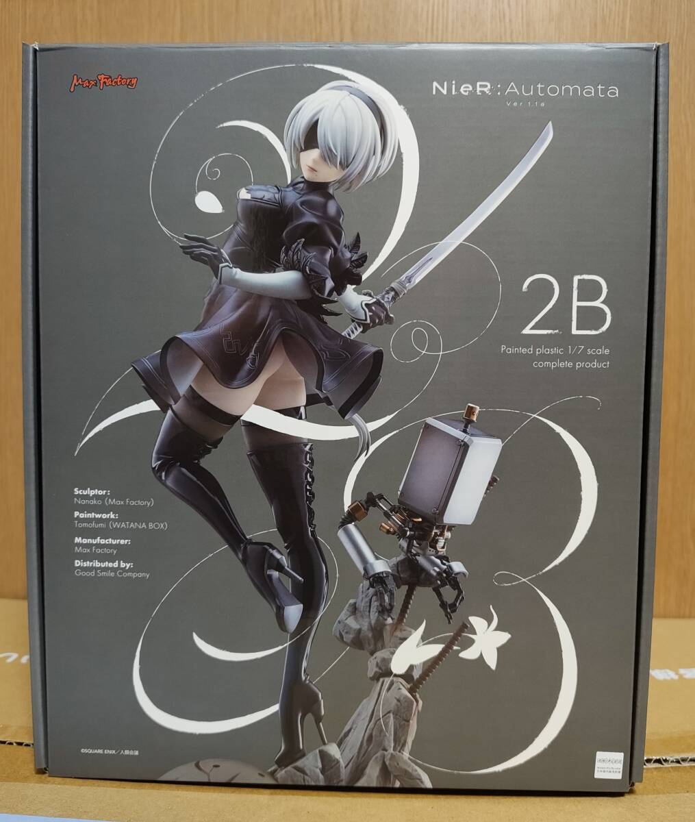 【新品】NieR：Automata Ver1.1a 2B 1/7 完成品フィギュア [マックスファクトリー]【正規品】_1