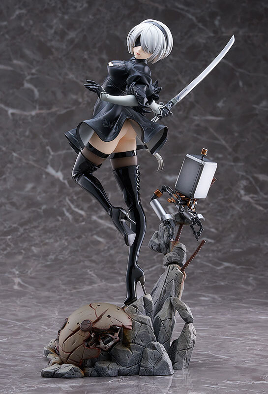 【新品】NieR：Automata Ver1.1a 2B 1/7 完成品フィギュア [マックスファクトリー]【正規品】_2