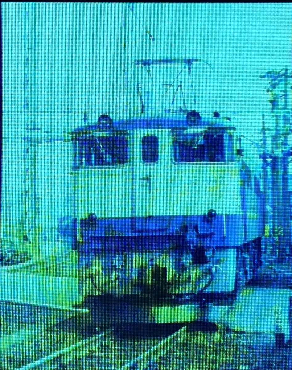 鉄道カラーネガフィルム 『撮影日1975/3/31 東海道線他 157系あまぎ号 EF13 EF65 1042 EF65 513 DD13 305貨物列車 鶴見線？旧電クモハ42他_6